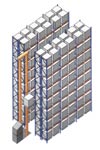 narrow aisle pallet racking